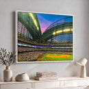 Milwaukee Brewers Baseball Team Print Canvas- American