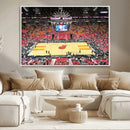 Miami Heat Basketball Team Print Wall Art- Kaseya Center by MyGreatCanvas | Canvas Wall Art Prints | Photo Prints & Wall Decor