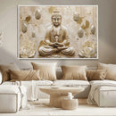 Serene Buddha Wall Art | Yoga Room Decor and Meditation Wall