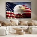 American Flag Eagle Symbol Wall Art, American Flag Eagle by MyGreatCanvas | Canvas Wall Art Prints | Photo Prints & Wall Decor