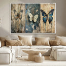 Butterfly Wall Art Trio | Vintage Butterfly Canvas Print | by MyGreatCanvas | Canvas Wall Art Prints | Photo Prints & Wall Decor
