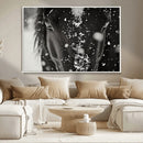 Winter Horse Snow Wall Art Canvas Print