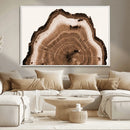 Rustic Wood Rings Wall Art | Nature-Inspired Tree Ring