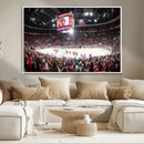 Amerant Bank Arena Wall Art Canvas Print - Basketball Arena by MyGreatCanvas | Canvas Wall Art Prints | Photo Prints & Wall Decor
