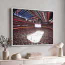 Barton Malow Little Caesars Arena Detroit Wall Art Canvas