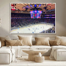Madison New York Rangers Hockey Stadium Wall Art Canvas