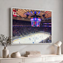 Madison New York Rangers Hockey Stadium Wall Art Canvas