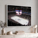 Rogers Place Edmonton Oilers Ice Hockey Stadium Wall Art,