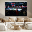 Rogers Arena Vancouver Canucks Ice Hockey Stadium Wall Art,