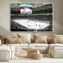 Sharks Arena Blackhawks Sharks Ice Hockey Stadium Wall Art by MyGreatCanvas | Canvas Wall Art Prints | Photo Prints & Wall Decor