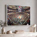 United Center Chicago Bulls Stadium Wall Art Canvas Print