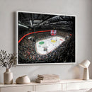 Vaudoise Lausanne Ice Hockey Arena Stadium Wall Art Canvas,