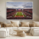 Florida Tampa Raymond James Stadium Wall Art Canvas Print - by MyGreatCanvas | Canvas Wall Art Prints | Photo Prints & Wall Decor
