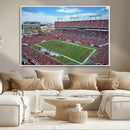 Florida Tampa Raymond James Stadium Wall Art Canvas Print -