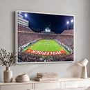 NC State Wolfpack Canvas Print - Raleigh Carter-Finley