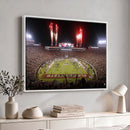 Framed Florida State Seminoles Football Team Print -