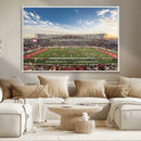 Framed Houston Cougars Football Team Print - Houston TDECU by MyGreatCanvas | Canvas Wall Art Prints | Photo Prints & Wall Decor