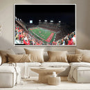 Houston Cougars Football Team Print - Houston TDECU Stadium by MyGreatCanvas | Canvas Wall Art Prints | Photo Prints & Wall Decor