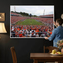 Virginia Cavaliers Football Team Print - Charlottesville Scott Stadium Print Wall Art Canvas by MyGreatCanvas | Canvas Wall Art Prints | Photo Prints & Wall Decor