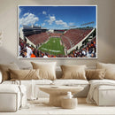 Virginia Tech Hokies Football Team Print - Blacksburg Lane
