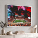 Virginia Tech Hokies Football Team Print - Blacksburg Lane