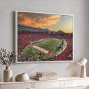 Camp Randall Stadium Wisconsin Badgers Large Wall Art Canvas