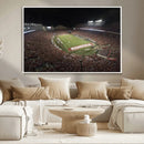 Wisconsin Badgers Football Team Print - Madison Camp Randall
