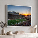 Demon Deacons Football Team Print Canvas- Winston-Salem