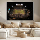 Wake Forest University Demon Deacons Canvas Printi, Football