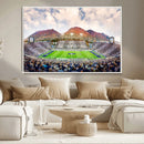 Brigham Young University Cougars Football Team Print - Provo by MyGreatCanvas | Canvas Wall Art Prints | Photo Prints & Wall Decor