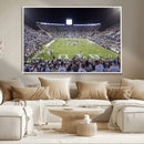 Brigham Young University Cougars Football Print Canvas -