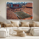 University of Texas Longhorns Football Team Print - Austin by MyGreatCanvas | Canvas Wall Art Prints | Photo Prints & Wall Decor
