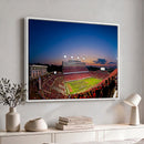 Wolfpack Football Team Wall Art Print - Raleigh
