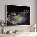 Duke University Blue Devils Football Print Canvas - Durham