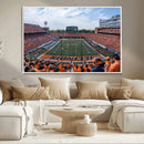 University of Illinois Fighting Illini Football Team Print by MyGreatCanvas | Canvas Wall Art Prints | Photo Prints & Wall Decor