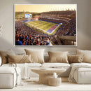 University of Kansas Jayhawks Football Team Print - Lawrence by MyGreatCanvas | Canvas Wall Art Prints | Photo Prints & Wall Decor