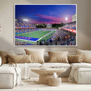 University of Kansas Jayhawks Football Team Print Canvas- by MyGreatCanvas | Canvas Wall Art Prints | Photo Prints & Wall Decor