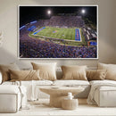University of Kansas Jayhawks Football Team Print - Lawrence by MyGreatCanvas | Canvas Wall Art Prints | Photo Prints & Wall Decor