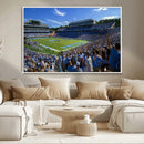 University of North Carolina Tar Heels Team Canvas Print -