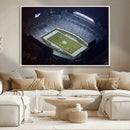 University of North Carolina Tar Heels Football Team Print - by MyGreatCanvas | Canvas Wall Art Prints | Photo Prints & Wall Decor