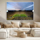 University of Michigan Wolverines Football Team Print - Ann by MyGreatCanvas | Canvas Wall Art Prints | Photo Prints & Wall Decor