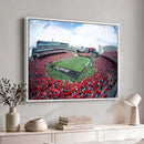 Cincinnati Bearcats Football Team Print - Nippert Stadium Wall Art Canvas Print