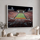 Boone Pickens Stadium Wall Art Oklahoma State Cowboys Print