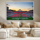 NC State Wolfpack Football Team Print Wall Art - Raleigh