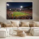 Clemson University Tigers Art Print, Football Team Print -