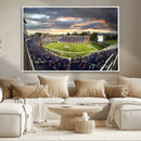 Duke University Blue Devils Football Team Print - Durham