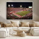 Indiana University Hoosiers Football Team Print Canvas - by MyGreatCanvas | Canvas Wall Art Prints | Photo Prints & Wall Decor