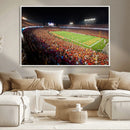 Iowa State University Cyclones Canvas Print, Football Team