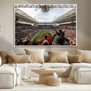 Miami Hurricanes Football Team Wall Art Print - Miami Hard