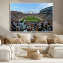 Michigan State Spartans Football Team Art Print - East